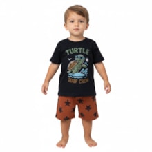 Conjunto Masculino Camiseta e Bermuda Moletinho Sortido 9002892 - Pipa
