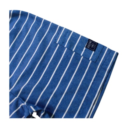 Conjunto Masculino Camiseta e Bermuda Sarja Listrada 46824 - Boca Grande