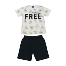 Conjunto Masculino Camiseta e Bermuda Sortidos 9001583 - Pipa