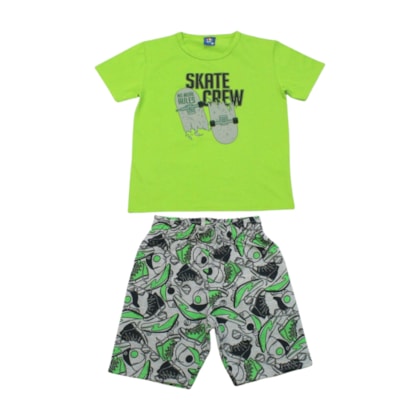 Conjunto Masculino Camiseta e Bermuda Sortidos  9001739 - Pipa