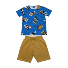 Conjunto Masculino Camiseta e Bermuda Sortidos 9001834 - Pipa