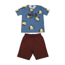 Conjunto Masculino Camiseta e Bermuda Sortidos 9001836  - Pipa