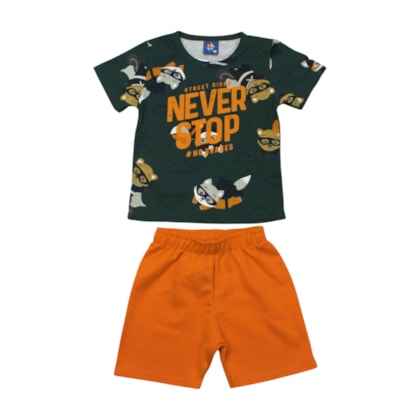 Conjunto Masculino Camiseta e Bermuda Sortidos 9001844 - Pipa