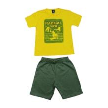 Conjunto Masculino Camiseta e Bermuda Sortidos 9001853  - Pipa