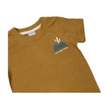 Conjunto Masculino Camiseta e Bermuda Tecido Estampada Bichos 26776 - Brandili Mundi