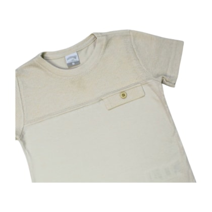 Conjunto Masculino Camiseta e Bermuda Tecido Estampada Folhas A0063 - Alakazoo