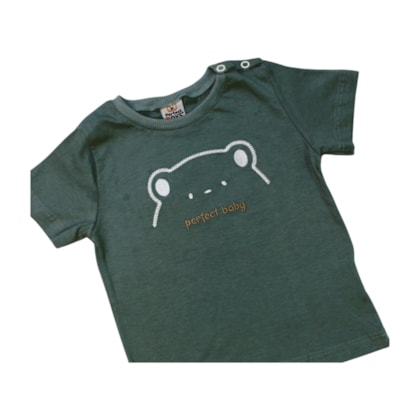 Conjunto Masculino Camiseta e Bermuda Tecido Listrada 8123 - Pokotinha