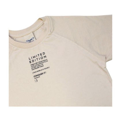 Conjunto Masculino Camiseta e Bermuda Tecido Listrado 28835 - Angerô 