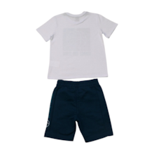 Conjunto Masculino Camiseta Estampa Bouce e Bermuda Moletinho C91445 - Cativa 