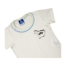 Conjunto Masculino Camiseta Estampa Dino e Bermuda Moletinho 18266 - Teddy