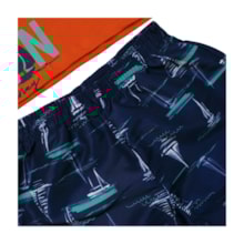 Conjunto Masculino Camiseta Estampa Ocean e Bermuda Tactel 9197 - Soletex