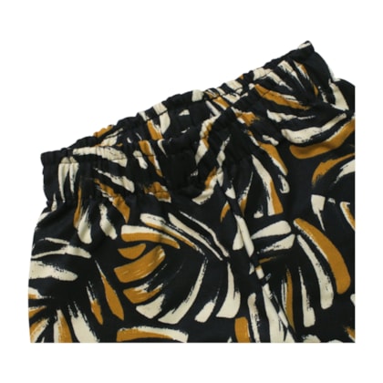 Conjunto Masculino Camiseta Estampa Skate e Bermuda Moletinho 1001082 - Kyly    