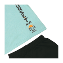 Conjunto Masculino Camiseta Estampa Sunset e Bermuda Moletinho 71345 - Alenice