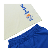 Conjunto Masculino Camiseta Estampa Sunset e Bermuda Moletinho 71345 - Alenice