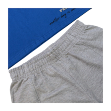 Conjunto Masculino Camiseta Estampa Sunset e Bermuda Moletinho 72304 - Alenice 