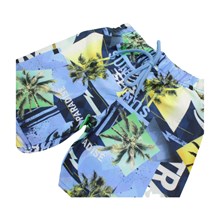 Conjunto Masculino Camiseta Estampa Surf e Bermuda Tactel 241202 - Elian