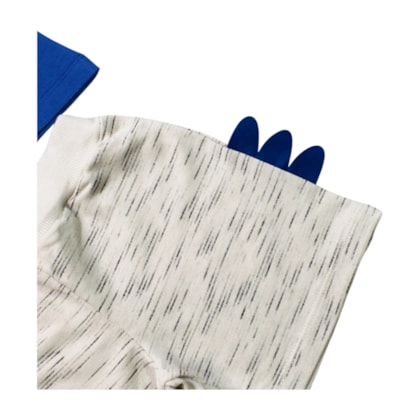 Conjunto Masculino Camiseta Estampa Surfing e Bermuda Moletinho 2382 - Bicho Bagunça