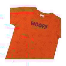 Conjunto Masculino Camiseta Estampa Woof e Bermuda Moletinho 9308 - Livy      