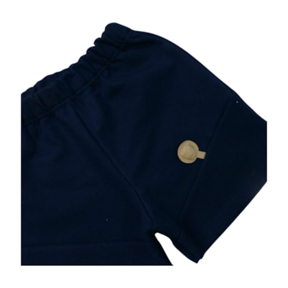 Conjunto Masculino Camiseta Estampada Bichos e Bermuda Moletinho 9299 - Livy      