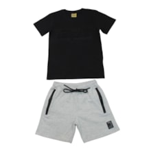 Conjunto Masculino Camiseta Estampada Street e Bermuda 27307 - Rollu