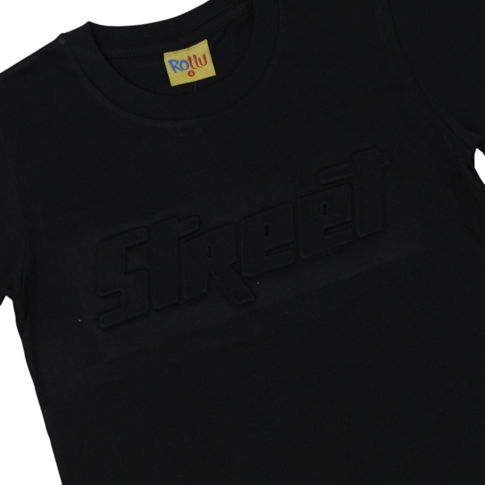 Conjunto Masculino Camiseta Estampada Street e Bermuda 27307 - Rollu