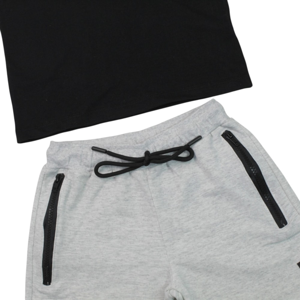 Conjunto Masculino Camiseta Estampada Street e Bermuda 27307 - Rollu