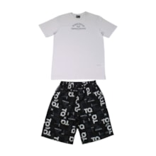 Conjunto Masculino Camiseta Quest e Bermuda Tactel  - 7190 - Tom Quest 