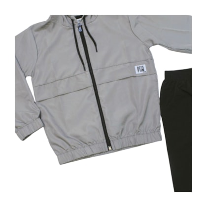 Conjunto Masculino Liso Jaqueta Corta Vento 8371  - By Gus