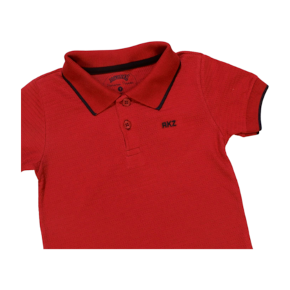 Conjunto Masculino Polo com Retilínea e Bermuda Moletinho 45347 - Alakazoo 