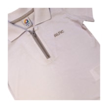 Conjunto Masculino Polo com Ziper e Bermuda Tecido 71366 - Alenice