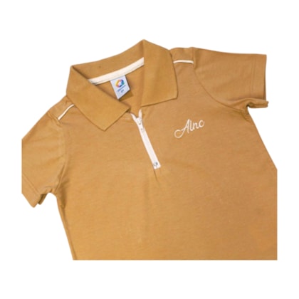 Conjunto Masculino Polo com Ziper e Bermuda Tecido 71366 - Alenice 