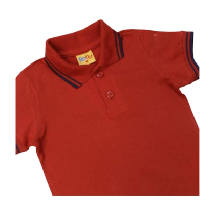 Conjunto Masculino Polo e Bermuda Moletinho 24255 - Rollu 
