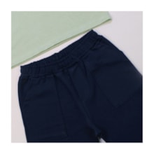 Conjunto Masculino Polo e Bermuda Moletinho 9322 - Livy