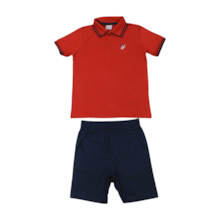 Conjunto Masculino Polo e Bermuda Sarja 26221 - Brandili Mundi 