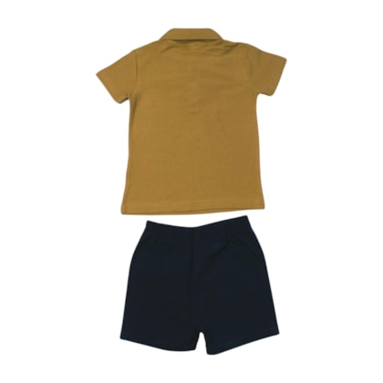 Conjunto Masculino Polo e Bermuda Sarja 26539 - Brandili 