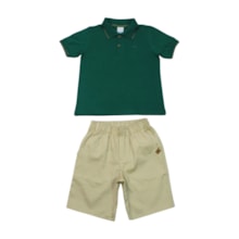 Conjunto Masculino Polo e Bermuda Sarja A5073 - Alakazoo  