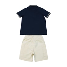 Conjunto Masculino Polo e Bermuda Tecido 26769 - Brandili Mundi