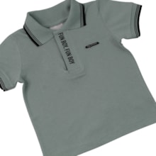 Conjunto Masculino Polo Estampa Fun e Bermuda Moletinho 29047 - Angerô