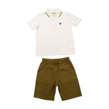 Conjunto Masculino Polo Piquet e Bermuda Sarja 55896 - Brandili Mundi