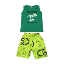 Conjunto Masculino Regata e Bermuda Moletinho Sortido 9002451 - Pipa