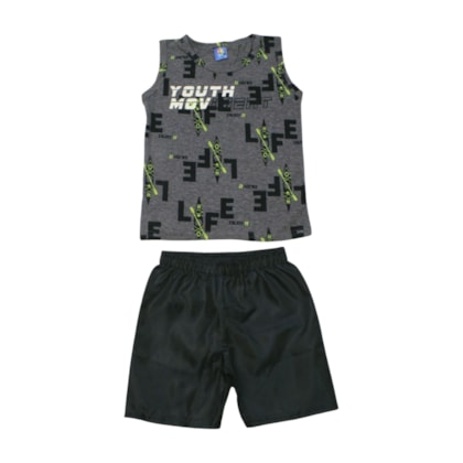 Conjunto Masculino Regata e Bermuda Sortidas 9001750 - Pipa