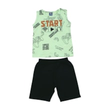 Conjunto Masculino Regata e Bermuda Sortidos 9001616 - Pipa