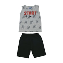 Conjunto Masculino Regata e Bermuda Sortidos 9001616 - Pipa