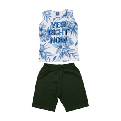 Conjunto Masculino Regata e Bermuda Sortidos 9001841 - Pipa