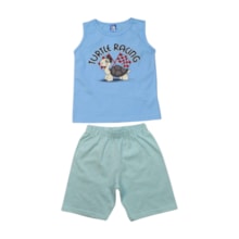 Conjunto Masculino Regata e Bermuda Sortidos 9001858 - Pipa