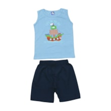 Conjunto Masculino Regata e Bermuda Sortidos 9002485 - Pipa