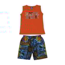 Conjunto Masculino Regata e Bermuda Tactel Sortido 9001608 - Pipa