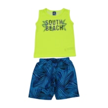 Conjunto Masculino Regata e Bermuda Tactel Sortido 9001608 - Pipa