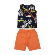 Conjunto Masculino Regata e Bermuda Tactel Sortido 9001758 - Pipa