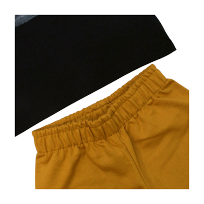 Conjunto Masculino Regata Estampa Moto e Bermuda Moletinho 1001077 - Kyly 